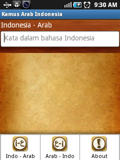 Kamus Arab Indonesia Android